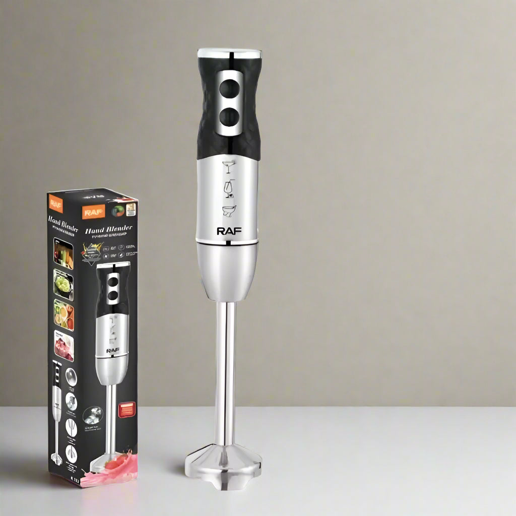 🔪 Mixeur Plongeant Portable en Acier Inoxydable 🥤