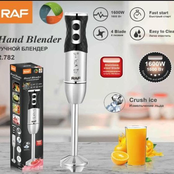🔪 Mixeur Plongeant Portable en Acier Inoxydable 🥤