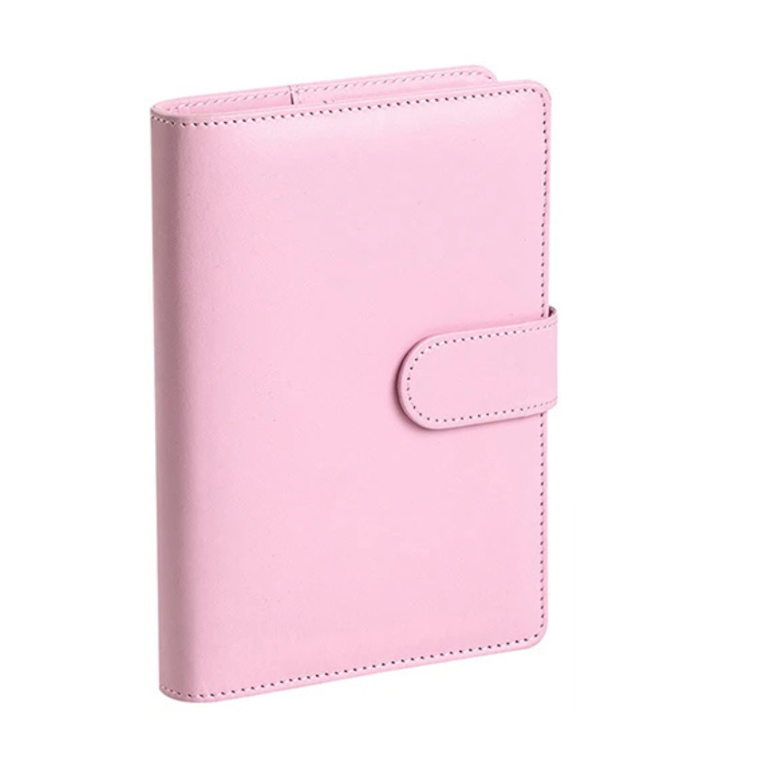 Classeur Budget en Cuir PU avec Enveloppes de Caisse