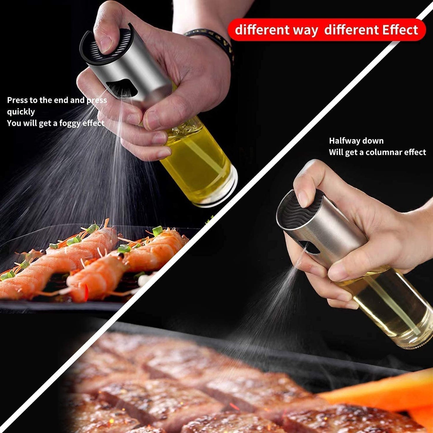 Pulvérisateur d'huile Vinaigre Bouteille Spray