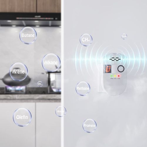 Alarme de gaz Cuisine Détecteur de fuite