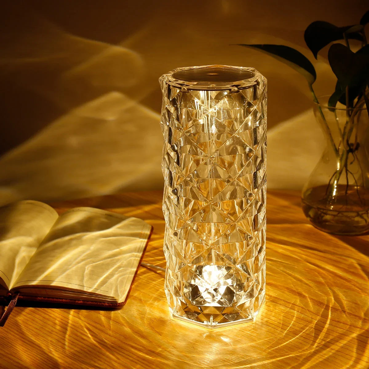 Lampe En Cristal Tactile