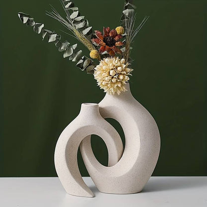 Vase à fleurs en céramique nordique