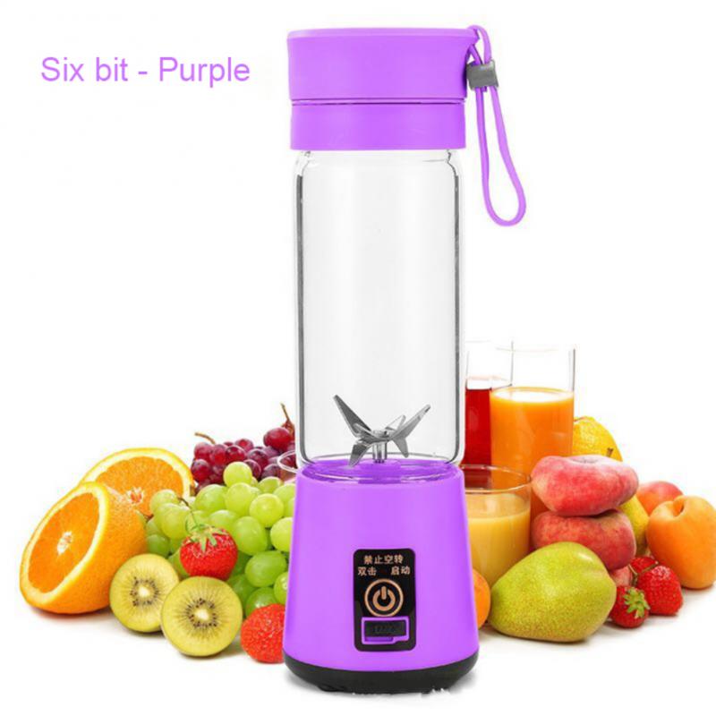 Mini Mixeur Électrique Portable USB - Votre Compagnon Pratique pour des Smoothies Frais où que Vous Soyez!