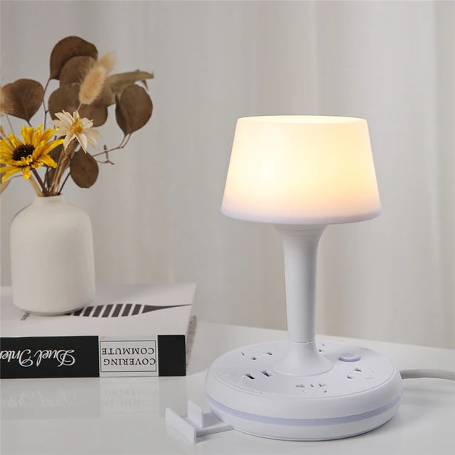 Lampe de bureau multifonction en acrylique moderne, avec télécommande, Protection des yeux, lampe de lecture, prise USB, gradation, petite lampe de Table LED