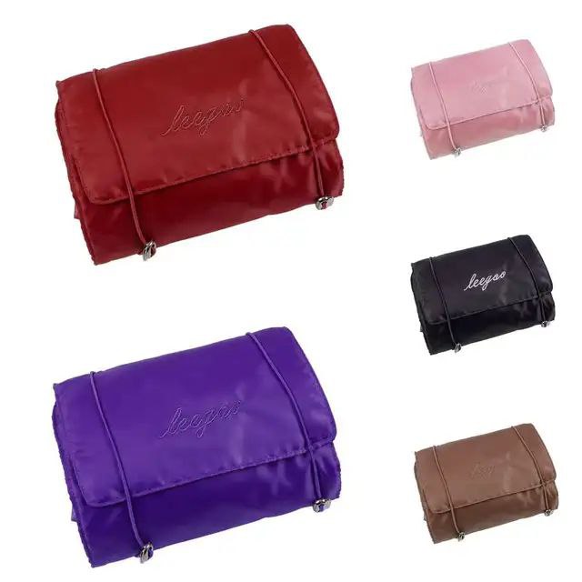 Trousse de toilette 4 en 1 pour femme , trousse de maquillage multifonctionnelle, trousse de toilette de voyage étanche, trousse de maquillage, trousse de maquillage humide et sèche