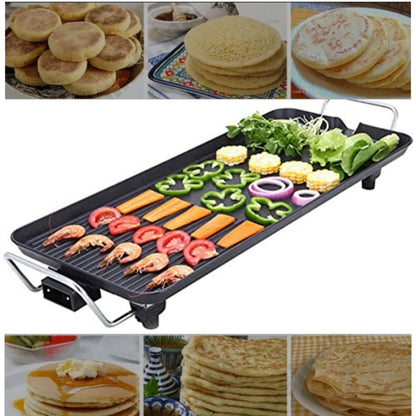 Grille plancha Electrique Barbecue MSSEMEN Baghrir