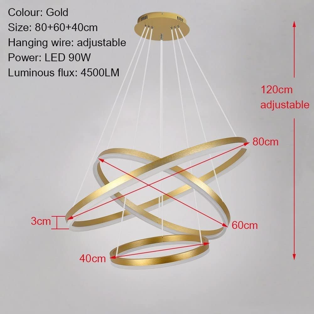 Suspension MILANY Gold