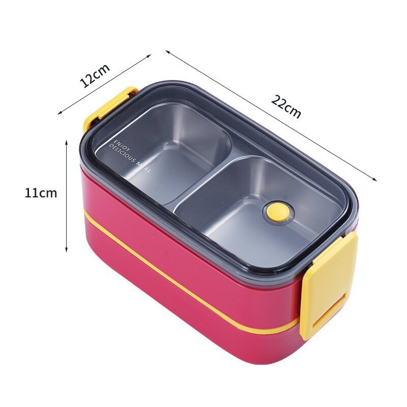 Boîtes Bento Empilables - Repas Pratiques et Organisés pour Enfants et Adultes!