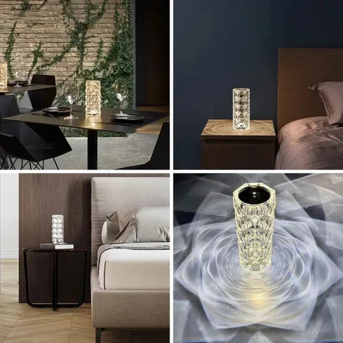 Lampe En Cristal Tactile