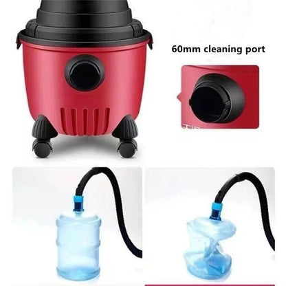 Aspirateur soufflant sec et humide haute puissance - 1200W, 15L, conception silencieuse et polyvalente pour une utilisation résidentielle et commerciale