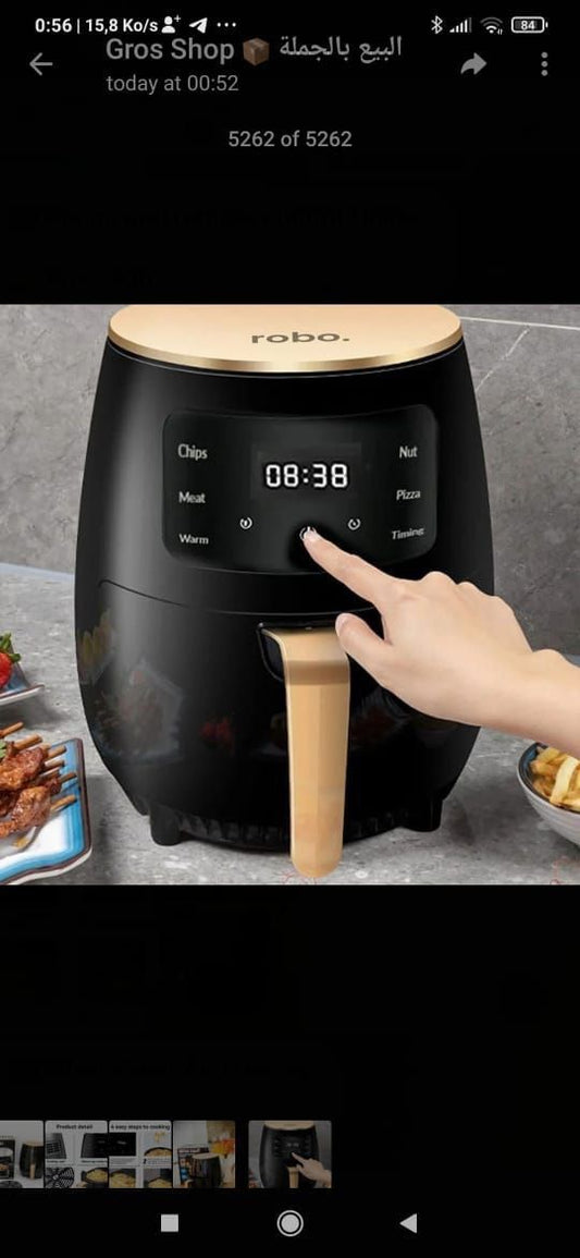 Robolux air fryer 6l