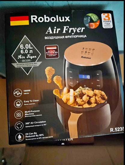 Robolux air fryer 6l