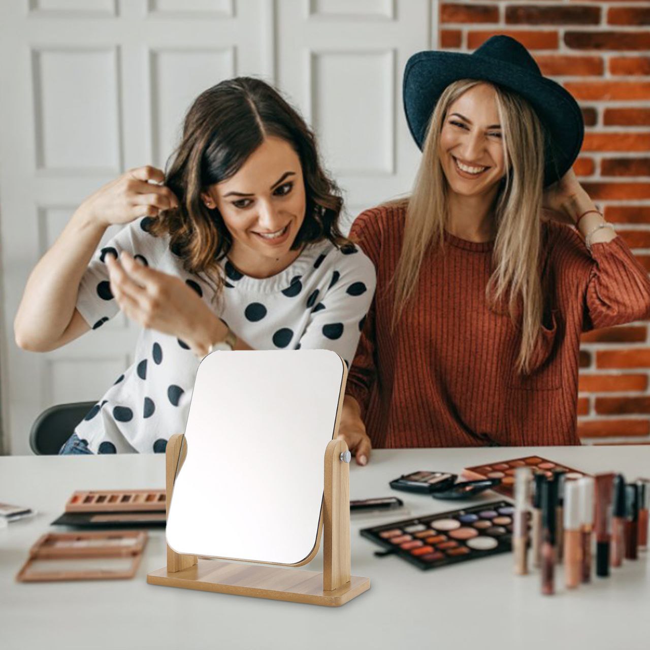 Miroir de Maquillage de Bureau