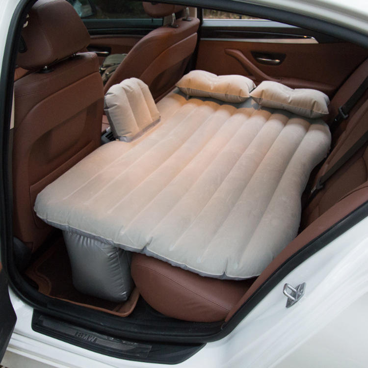 Matelas Gonflable d'Air pour Voiture, Camping et Voyage, Lit d'Air Gonflable pour Siège de Voiture