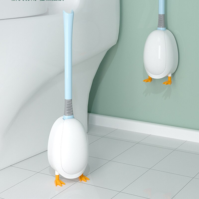 Brosse de bain tête de canard - Un nettoyage polyvalent, efficace et amusant !