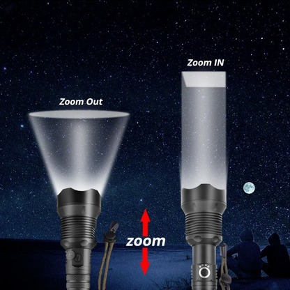 Torche LED Tactique Zoom