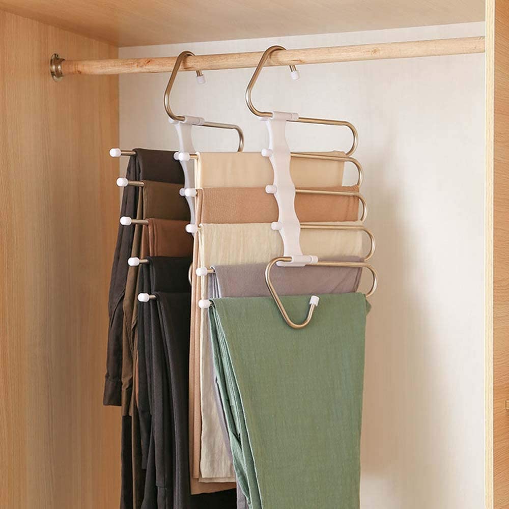 Cintres multifonctionnels pour pantalons - Maximisez l'organisation de votre garde-robe!