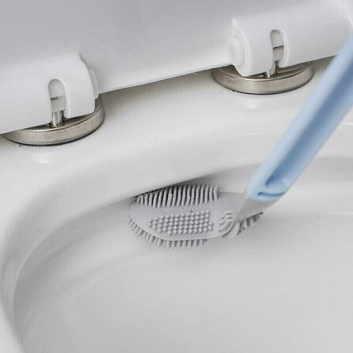 Brosse de toilette à tête de brosse de golf - Nettoyage domestique avec un coup de maître !