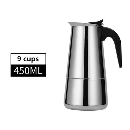 Cafetière Cuisinière Machine À Expresso En Acier Inoxydable