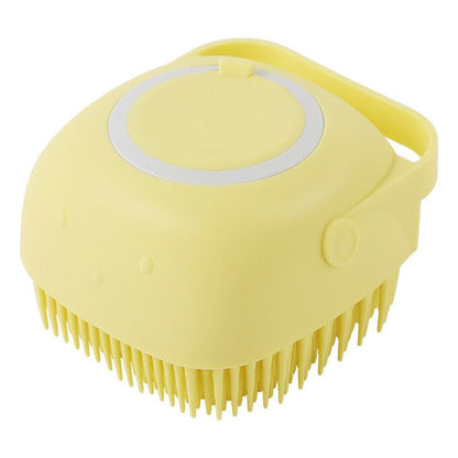 Brosse de bain en silicone pour massage - Relaxation et nettoyage en un seul geste !