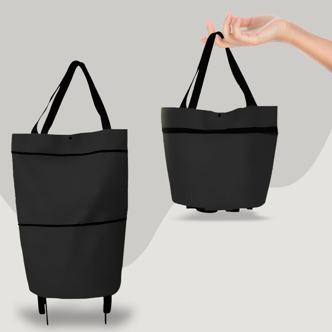 Sac pliable  de courses Multi-usage de supermarché léger avec roues