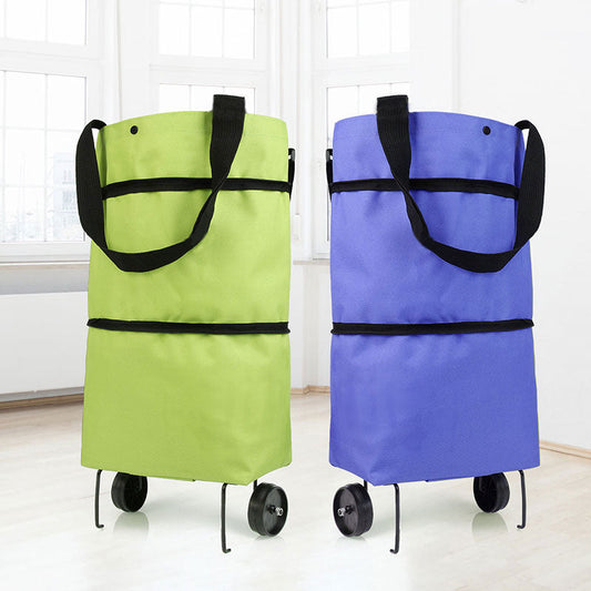 Sac pliable  de courses Multi-usage de supermarché léger avec roues