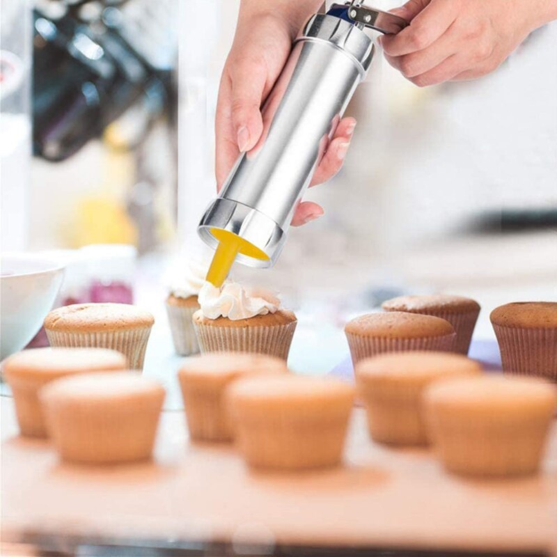 Pistolet à douilles de glaçage en acier inoxydable