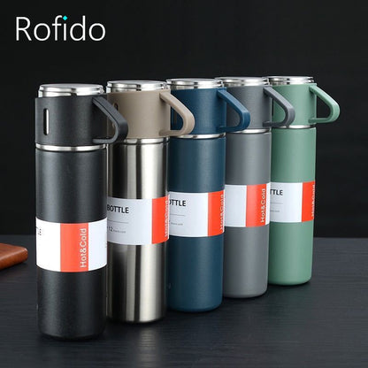 Thermos et Tasses de Voyage en acier inoxydable double 500 ML